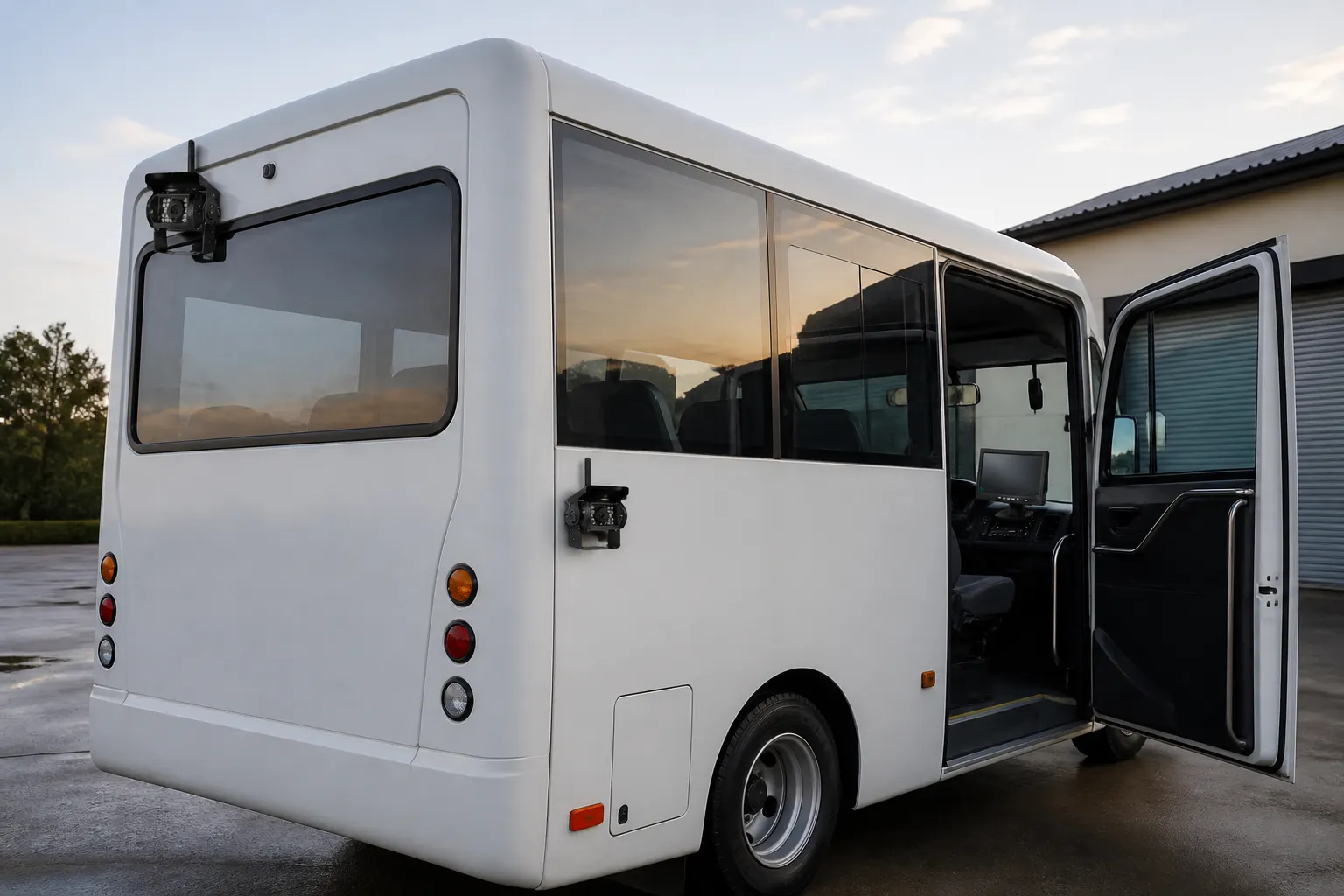 Wireless Vehicle Camera System in use