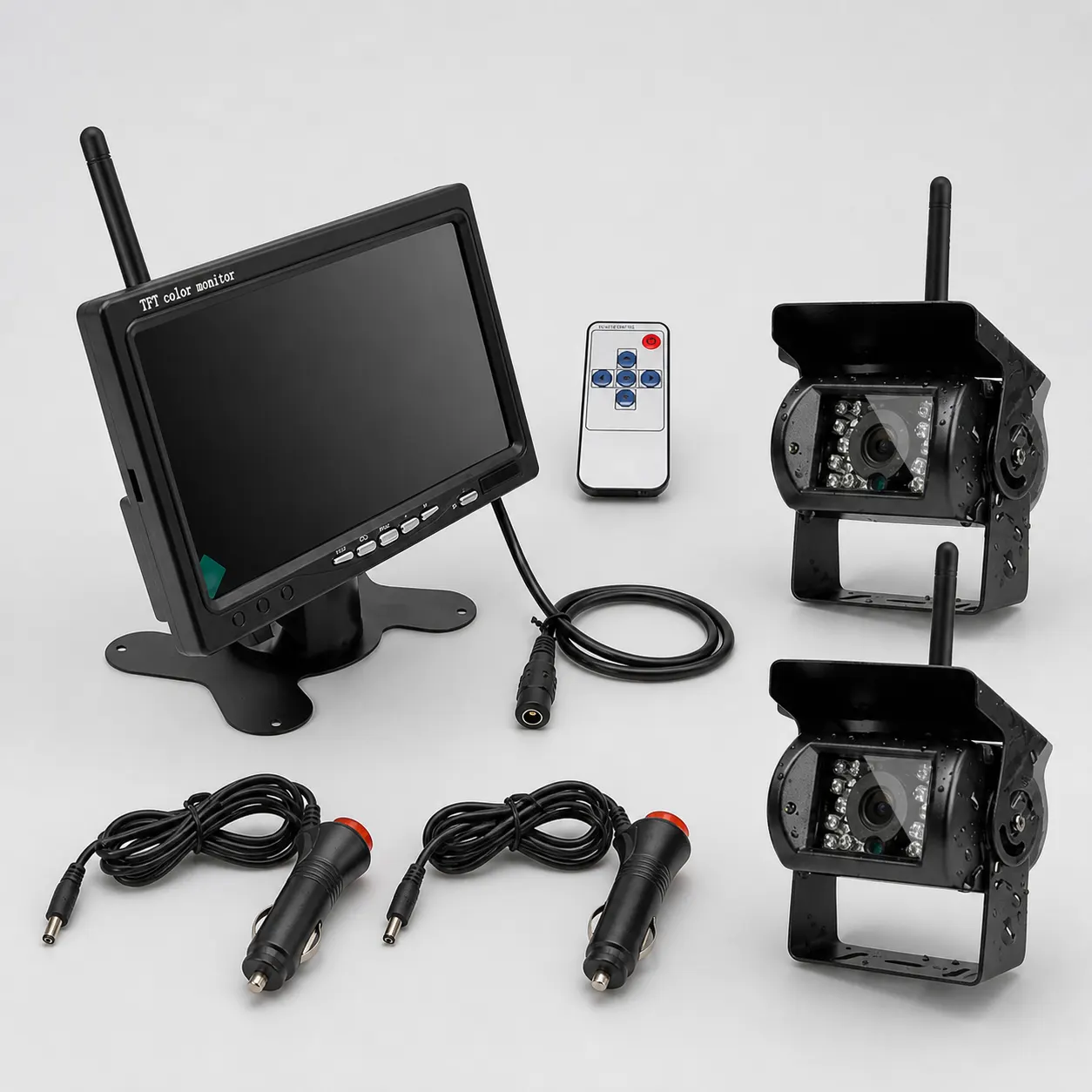 Wireless Vehicle Camera System in use
